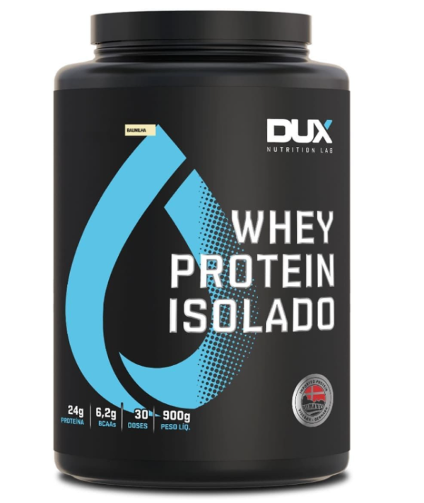 Whey Protein Isolado Dux Nutrition Sabor Baunilha 900g