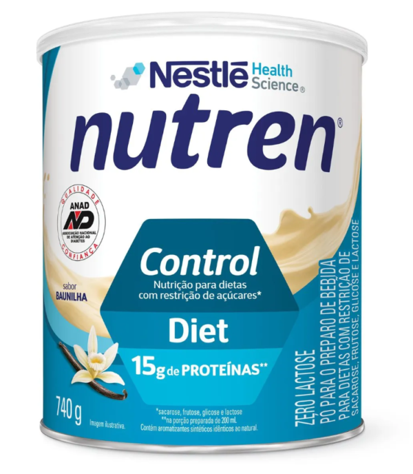 Suplemento Alimentar Nutren Control sabor Baunilha 740g