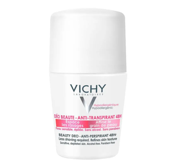 Desodorante Roll-on Antitranspirante Vichy Ideal Finish 50ml