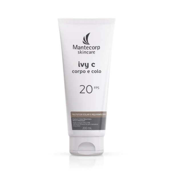 Sérum Rejuvenescedor Corporal IVY C Corpo e Colo Mantecorp 200ml