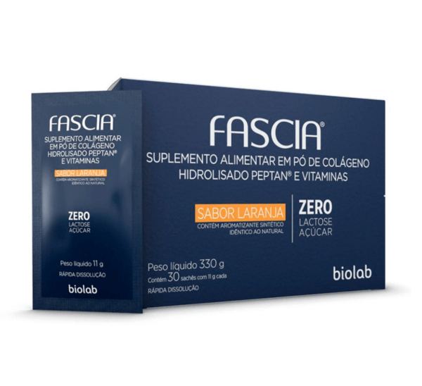 Fascia Sabor Laranja com 30 Sachês de 11g